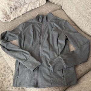 Women's Gray zip up jacket